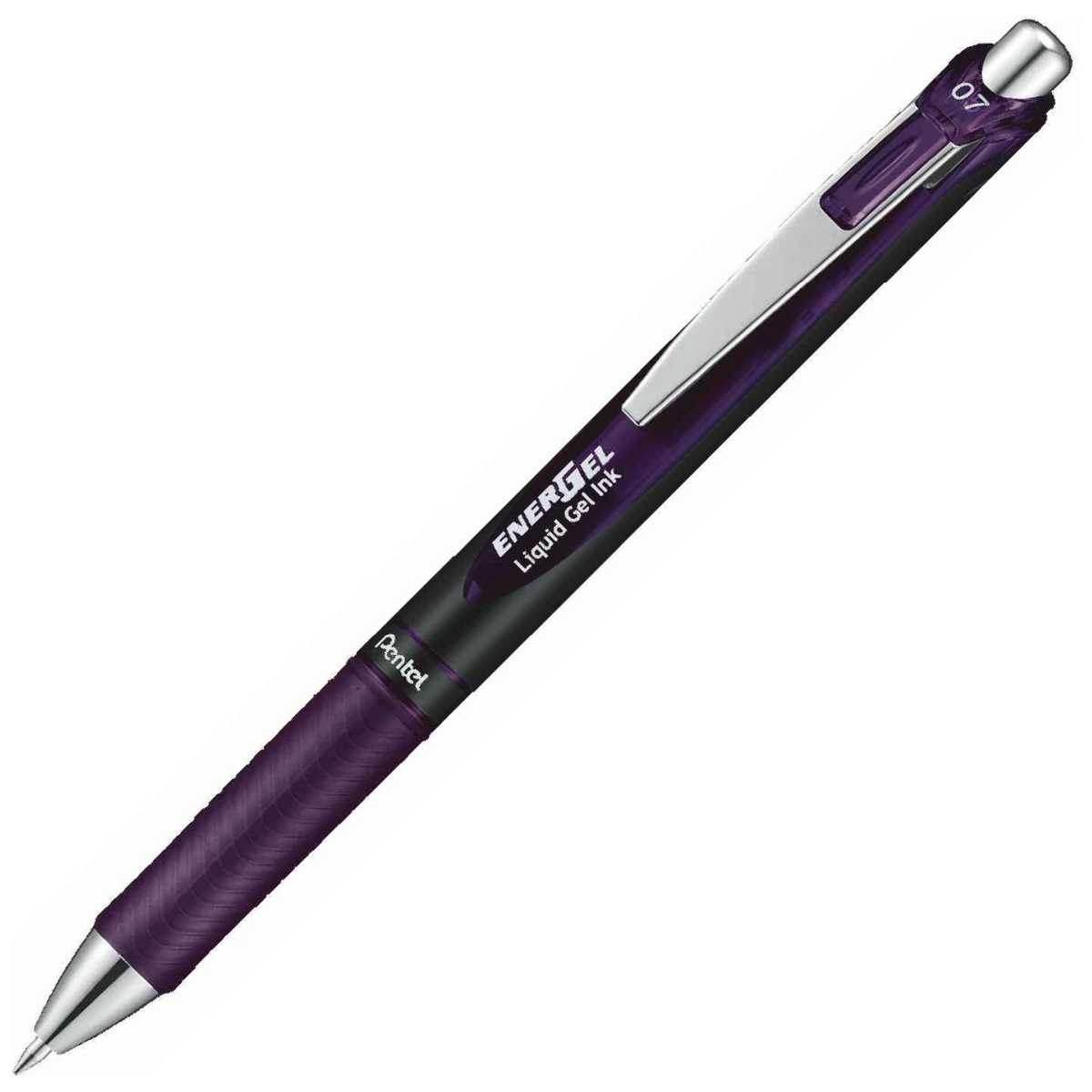 PENTEL Liquid Gelschreiber 07 EnerGel BL77A2 violett schwarz