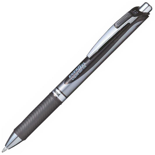PENTEL Liquid Gelschreiber 10 EnerGel BL80 schwarz 0,5mm