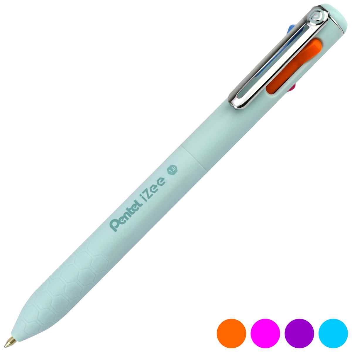 PENTEL 4-Farb-Kugelschreiber iZee BXC470LC hellblau