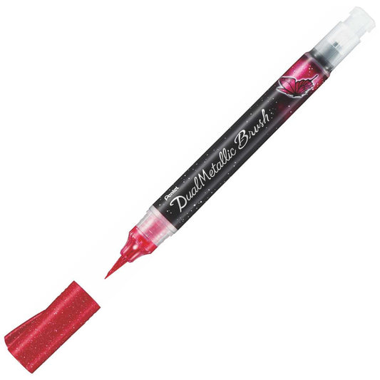 PENTEL Brushpen Dual Metallic XGFH-DPX rosa + pink metallic