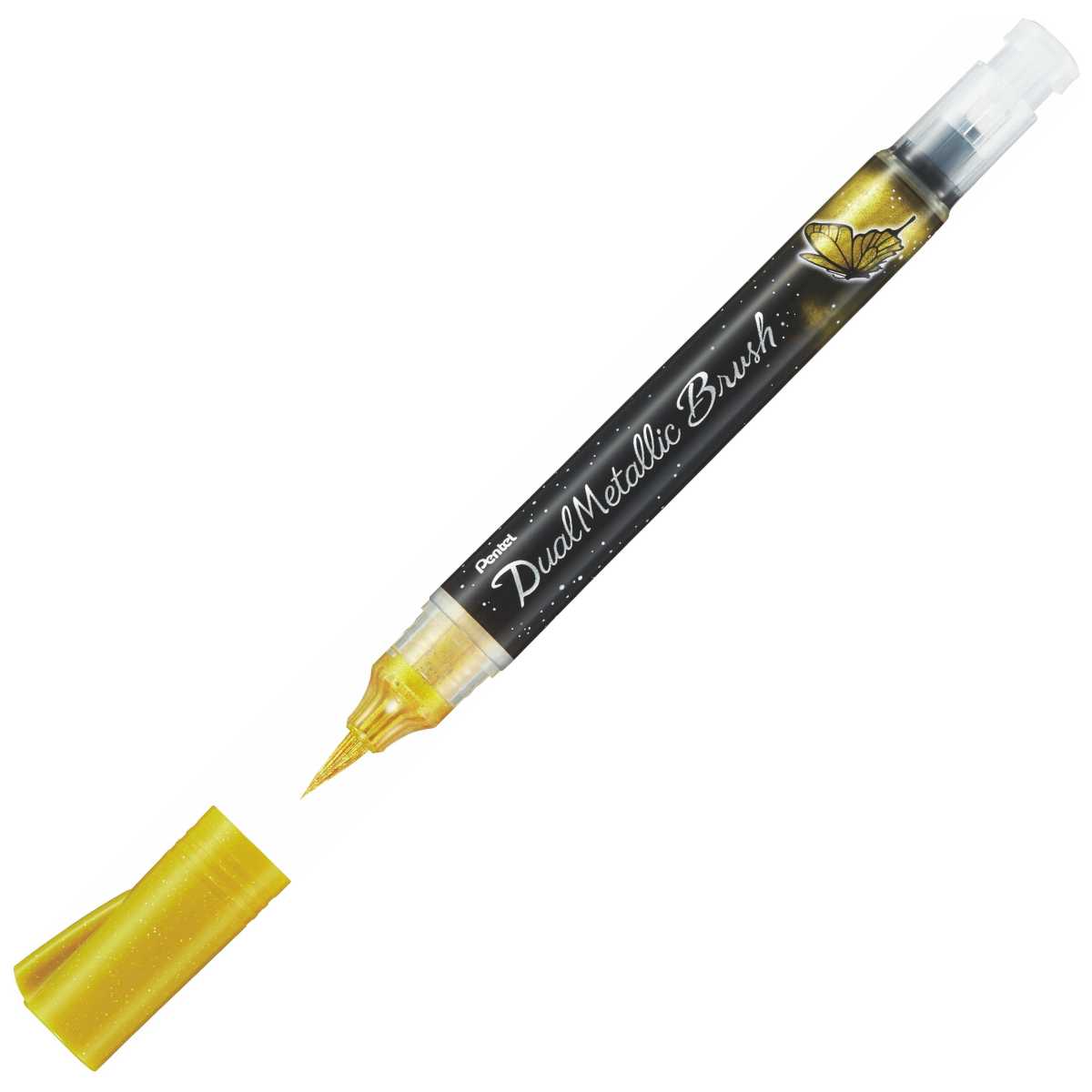 PENTEL Brushpen Dual Metallic XGFH-DXX gold