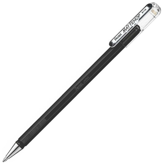 PENTEL Gel-Tintenroller K110 Mattehop 0,5mm schwarz