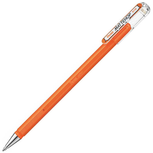 PENTEL Gel-Tintenroller K110 Mattehop 0,5mm orange