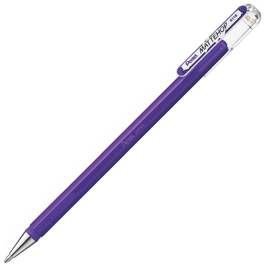PENTEL Gel-Tintenroller K110 Mattehop 0,5mm violett
