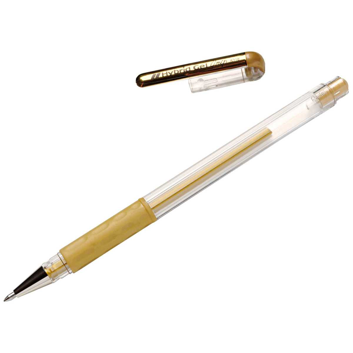 PENTEL Gelschreiber Hybrid K118 gold 0,4mm