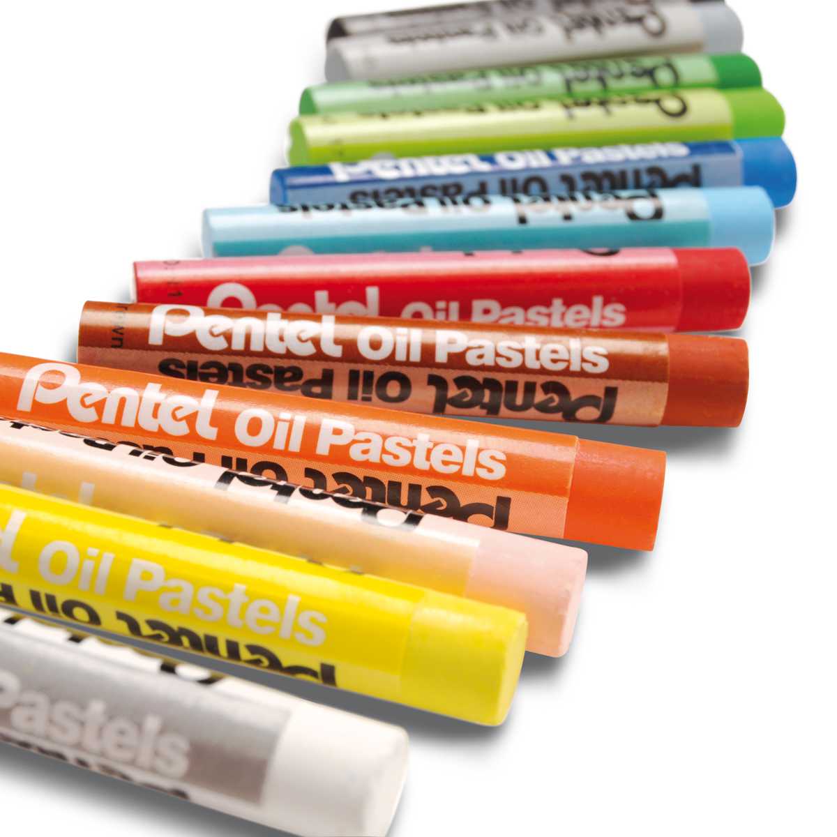 PENTEL Ölpastellkreide PHN-12 PentelARTS im Etui 12 Stück