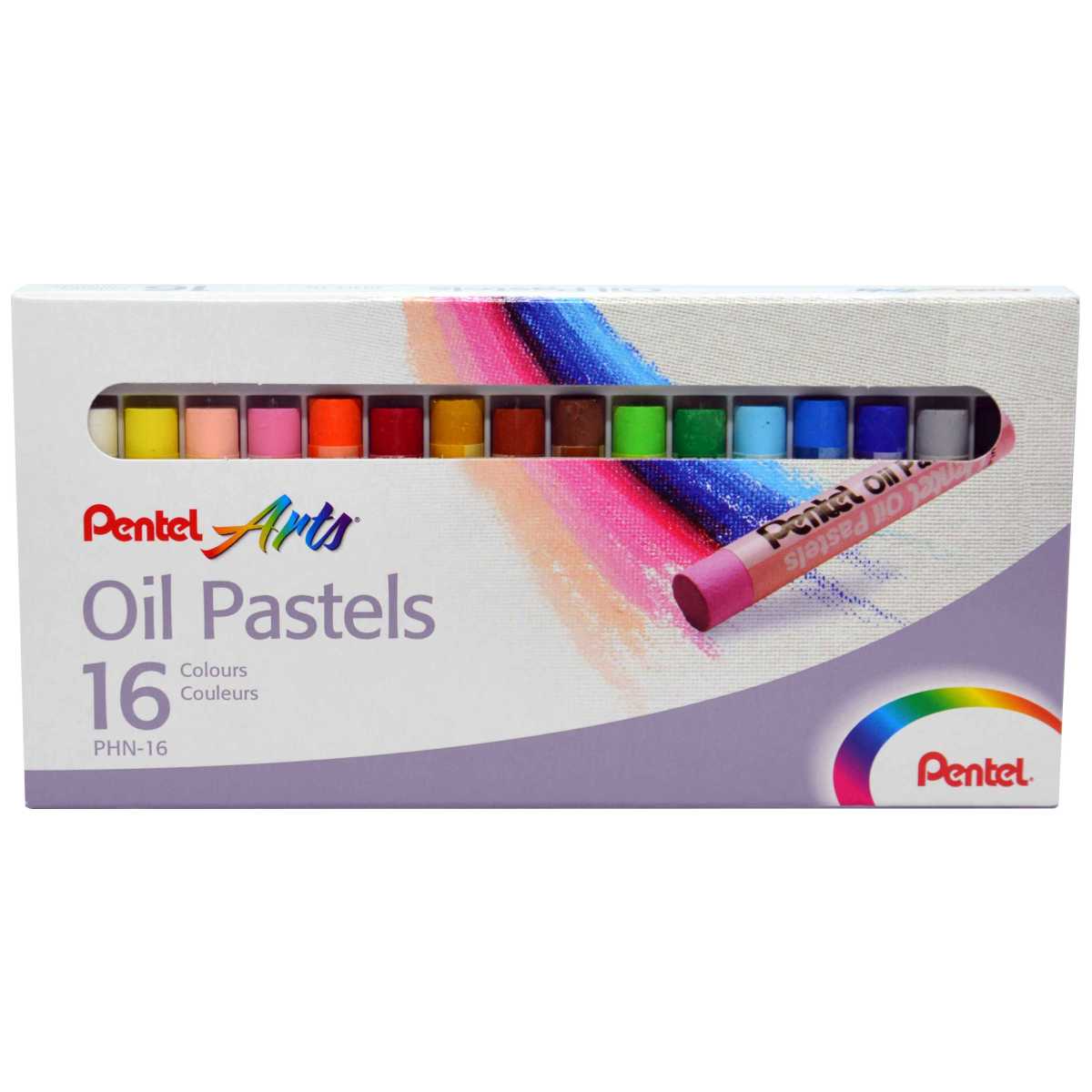 PENTEL Ölpastellkreide PHN-16 PentelARTS im Etui 16 Stück