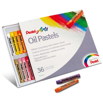 PENTEL Ölpastellkreide PHN-36 PentelARTS im Etui 36 Stück