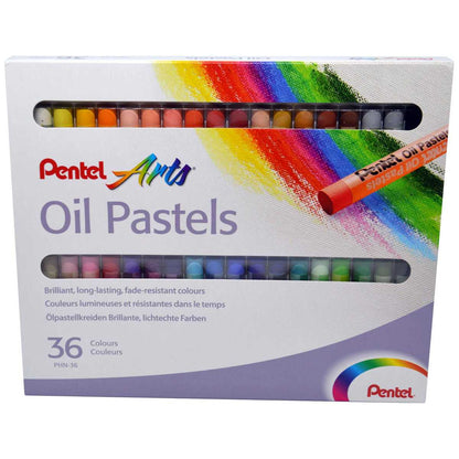 PENTEL Ölpastellkreide PHN-36 PentelARTS im Etui 36 Stück