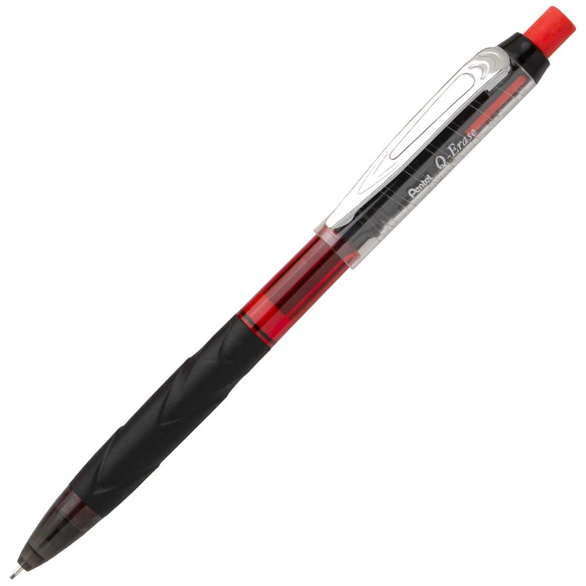 PENTEL Druckbleistift Q-Erase 0,5mm schwarz / rot