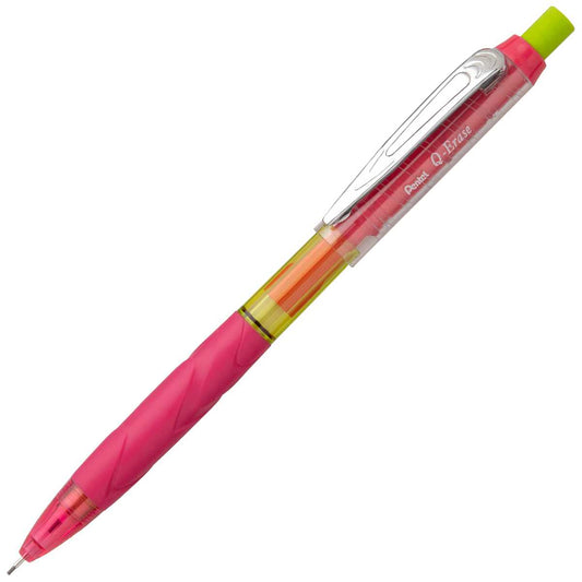 PENTEL Druckbleistift Q-Erase 0,5mm pink / grün