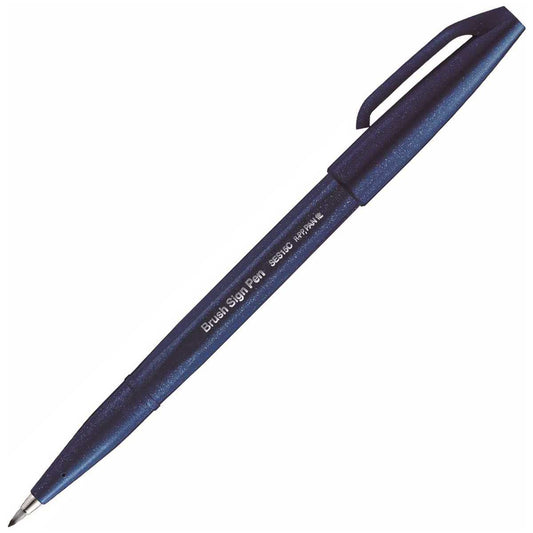PENTEL Faserschreiber Sign Pen Brush 0,2 - 2,0mm nachtblau