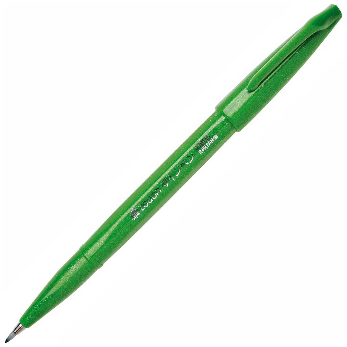 PENTEL Faserschreiber Sign Pen Brush 0,2 - 2,0mm grün