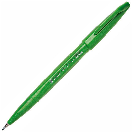 PENTEL Faserschreiber Sign Pen Brush 0,2 - 2,0mm grün