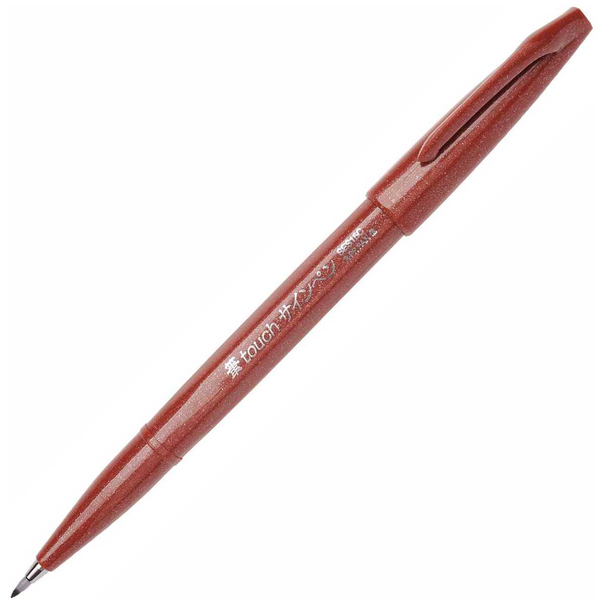 PENTEL Faserschreiber Sign Pen Brush 0,2 - 2,0mm braun