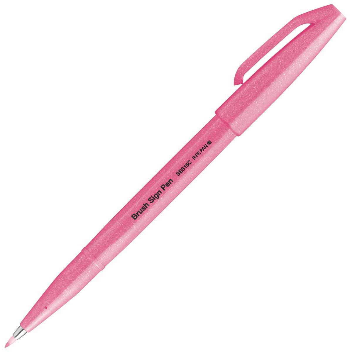 PENTEL Faserschreiber Sign Pen Brush 0,2 - 2,0mm neon-rosa