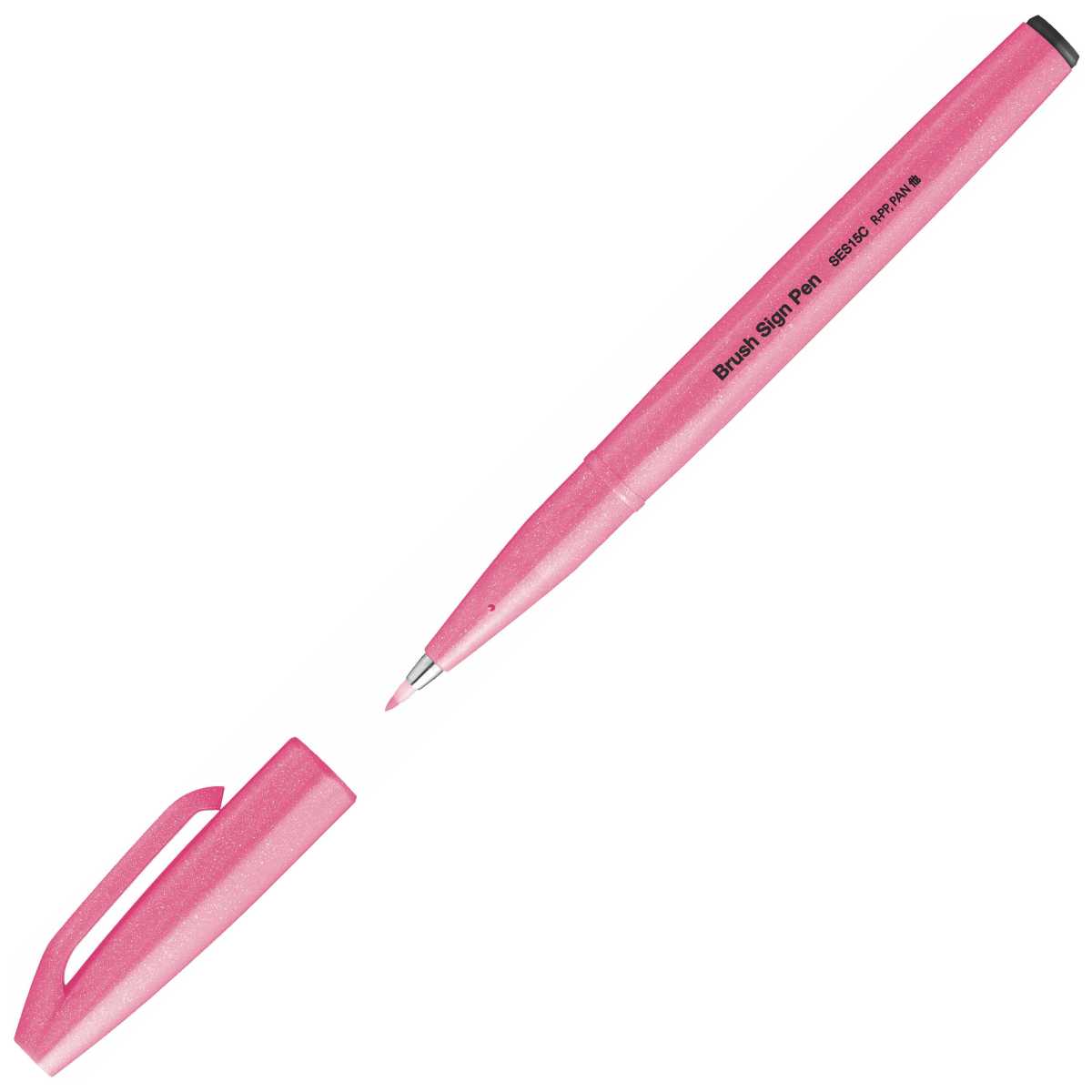 PENTEL Faserschreiber Sign Pen Brush 0,2 - 2,0mm neon-rosa
