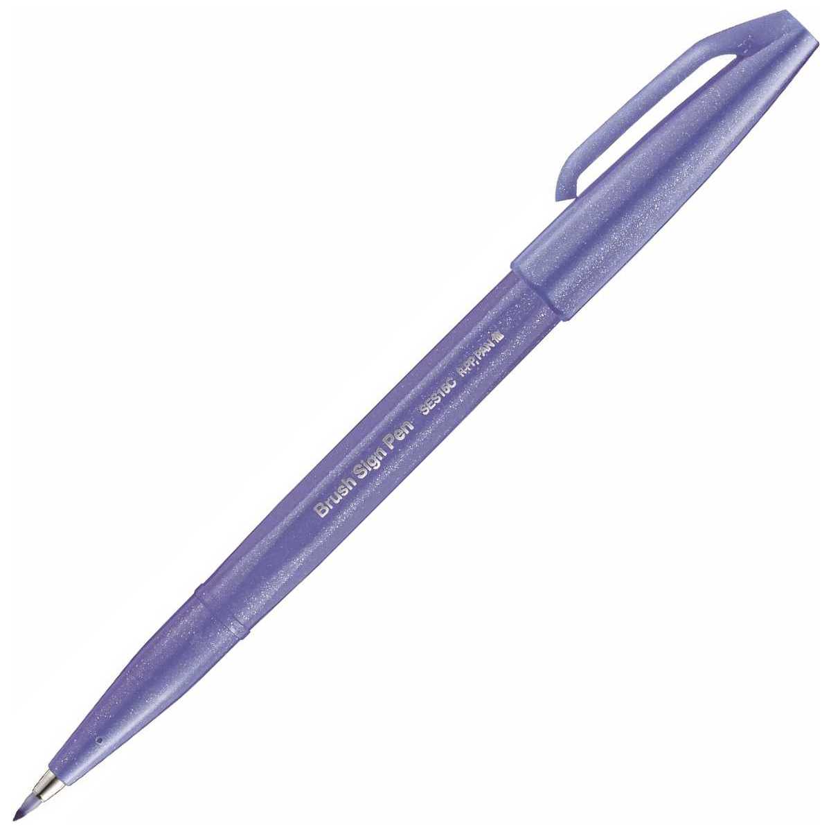 PENTEL Faserschreiber Sign Pen Brush 0,2 - 2,0mm blauviolett