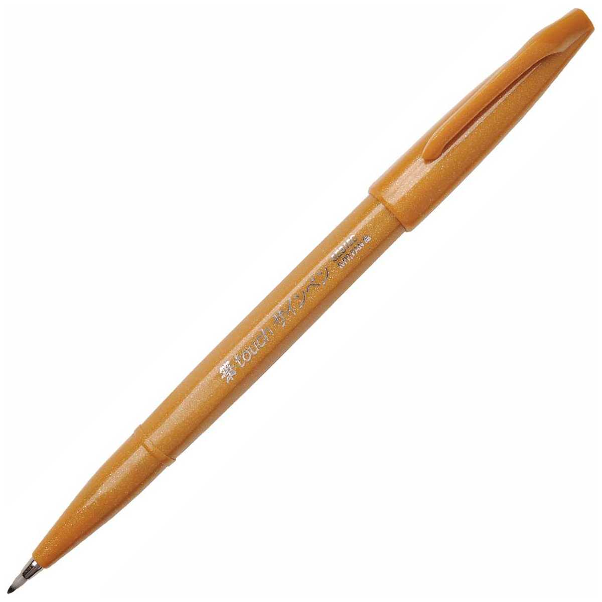 PENTEL Faserschreiber Sign Pen Brush 0,2 - 2,0mm ocker