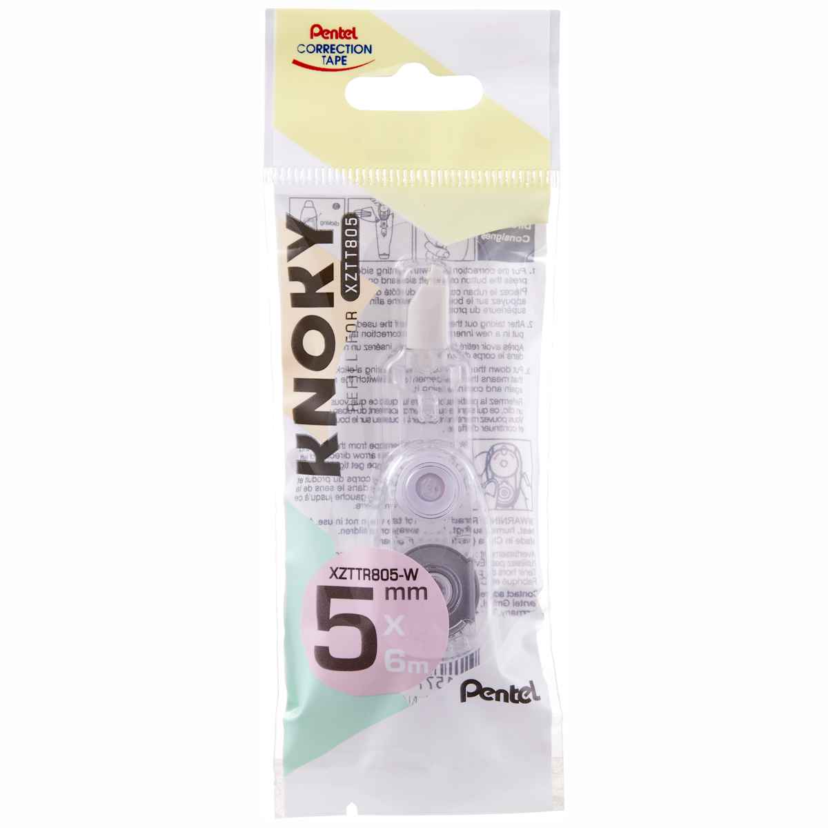 PENTEL Nachfüllband 5mm x 6m für XZTT805