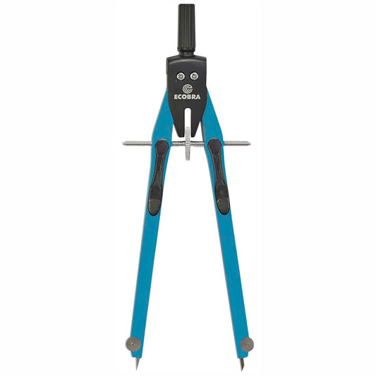 ECOBRA Schnellverstell-Zirkel duo Tec blau