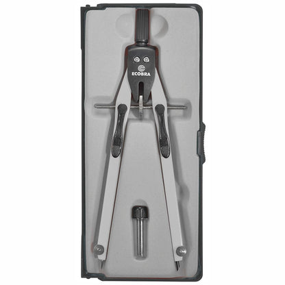 ECOBRA Schnellverstell-Zirkel duo Tec silber