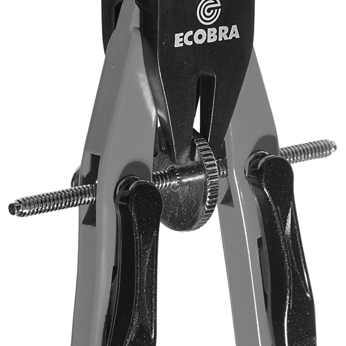 ECOBRA Schnellverstell-Zirkel duo Tec silber