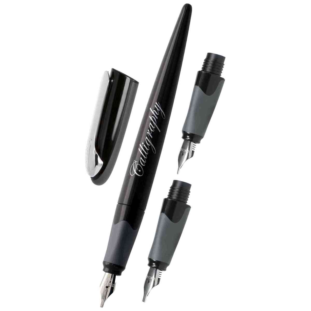 ONLINE Schönschreibfüller Calligraphy Set schwarz 1,4mm + 0,8 u. 1,8mm