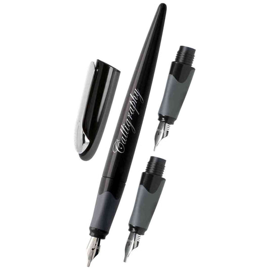 ONLINE Schönschreibfüller Calligraphy Set schwarz 1,4mm + 0,8 u. 1,8mm