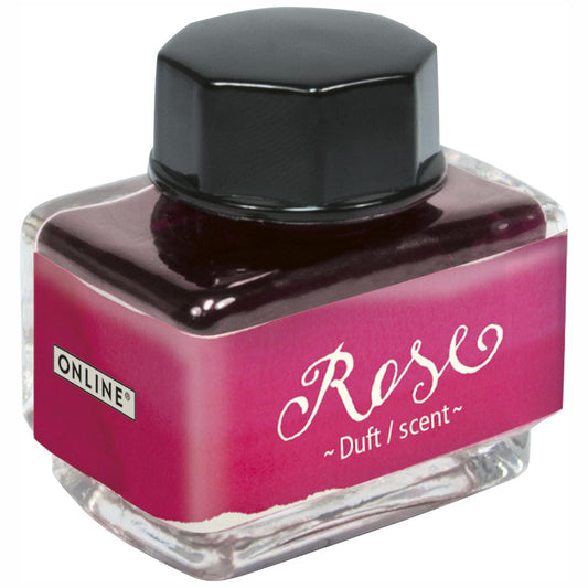 ONLINE Tinte im Glas mit Duft 15ml pink (Rose)