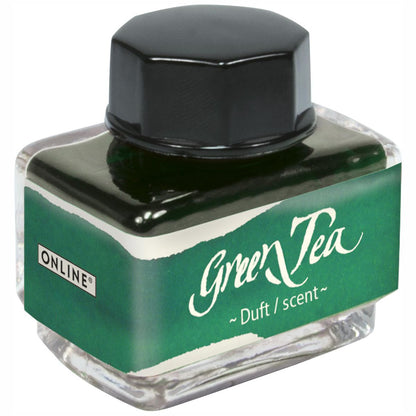 ONLINE Tinte im Glas mit Duft 15ml smaragd grün (Green Tea)
