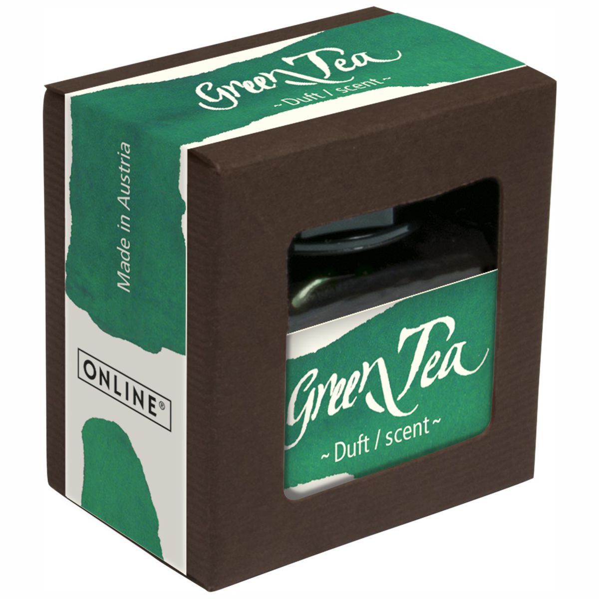 ONLINE Tinte im Glas mit Duft 15ml smaragd grün (Green Tea)