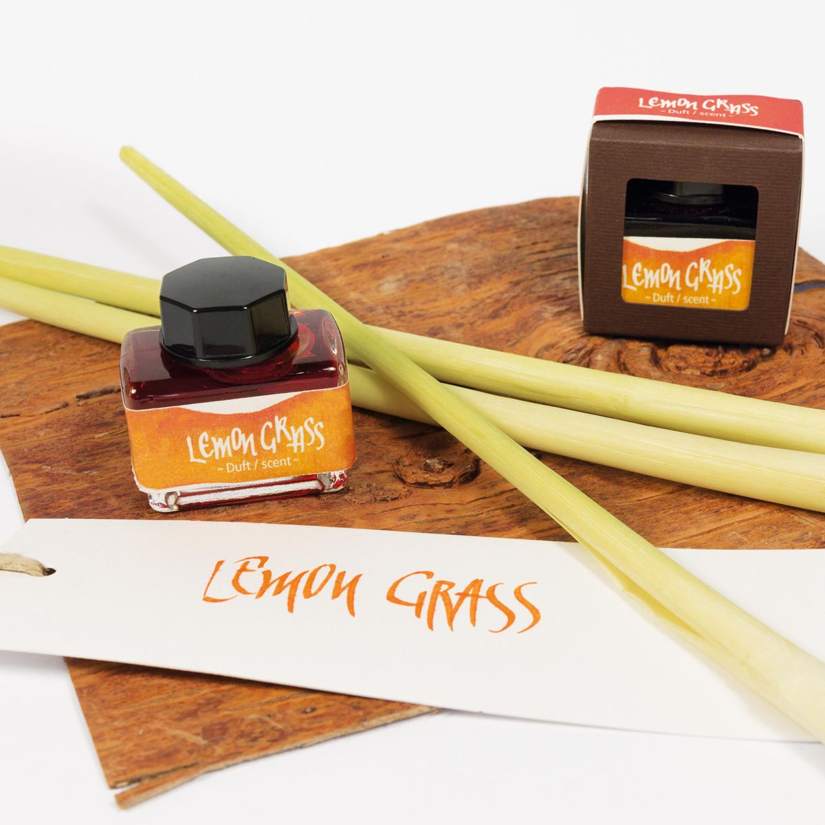 ONLINE Tinte im Glas mit Duft 15ml orange (Lemon Grass)