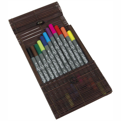 ONLINE Kalligraphie- / Pinsel Stift Calli.Brush 10+1 Farben