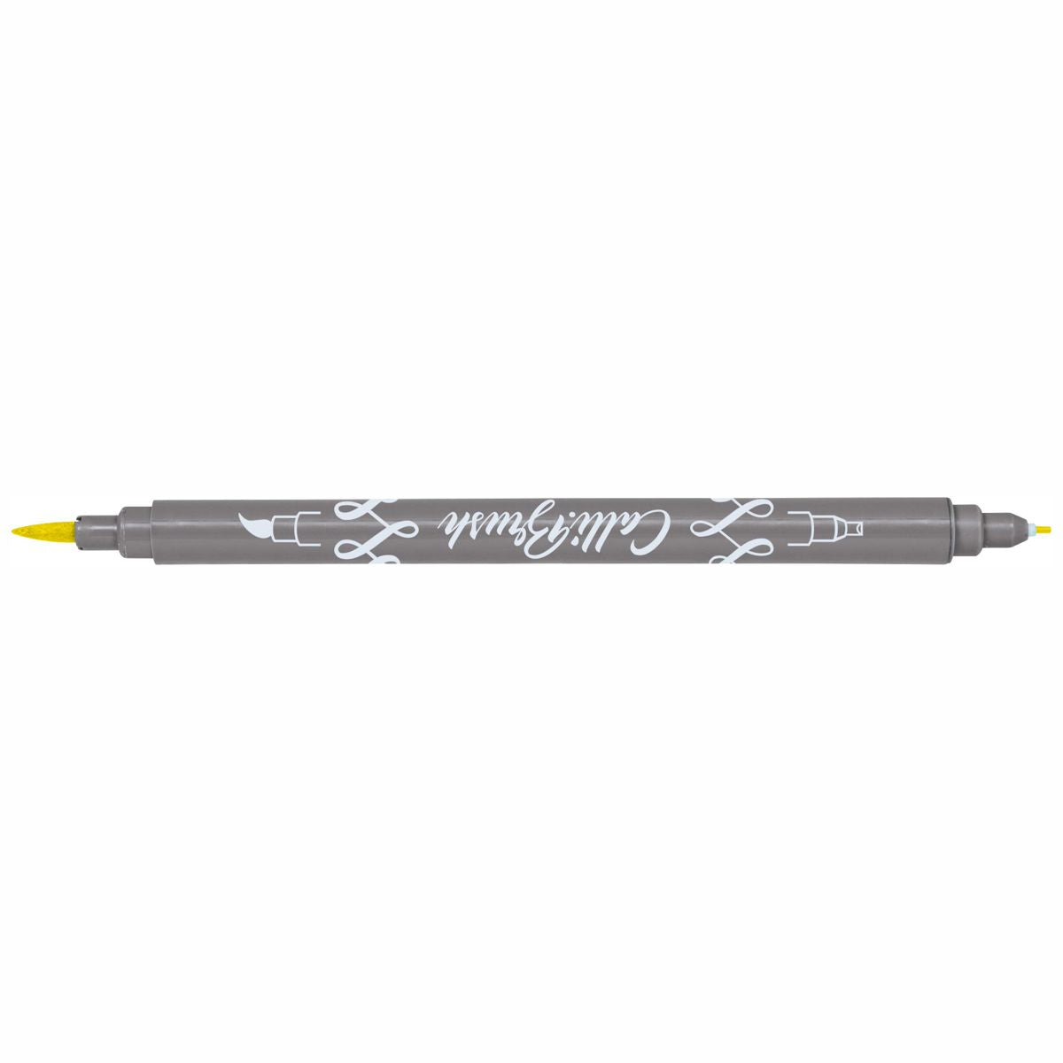 ONLINE Kalligraphie- / Pinsel Stift Calli.Brush neongelb