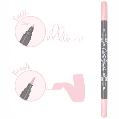 ONLINE Kalligraphie- / Pinsel Stift Calli.Brush rosa