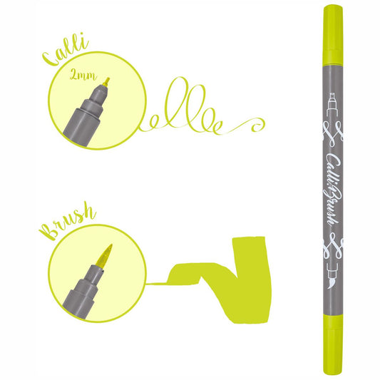ONLINE Kalligraphie- / Pinsel Stift Calli.Brush hellgrün