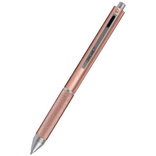ONLINE Multipen 4 in 1 rosegold 3x Kuli + 1x 0,7mm