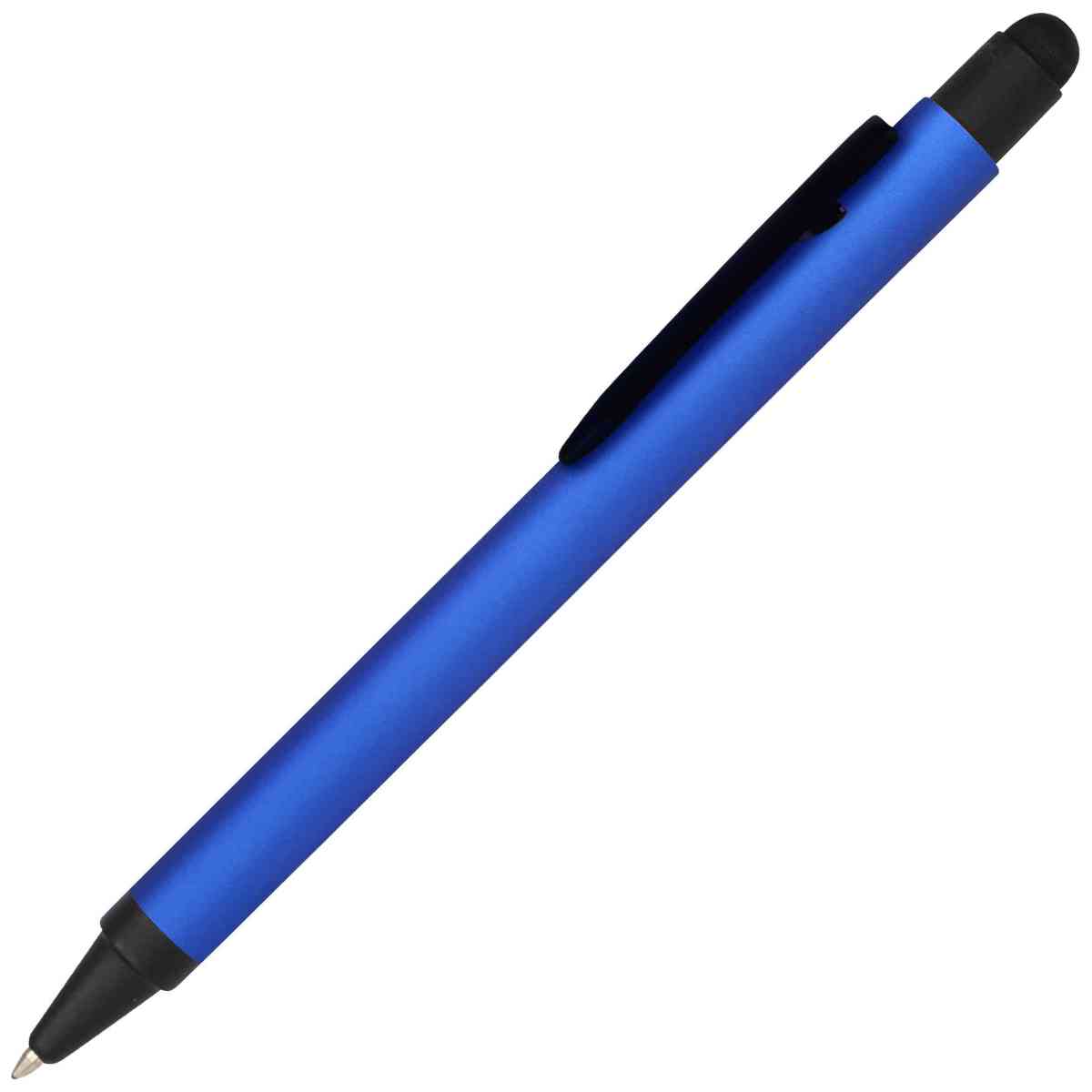 ONLINE Kugelschreiber ALU Stylus blau, Mine schwarz
