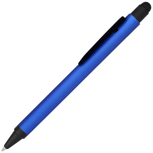 ONLINE Kugelschreiber ALU Stylus blau, Mine schwarz