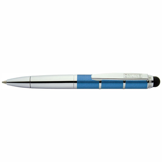 ONLINE Kugelschreiber Piccolo Stylus blau metallic