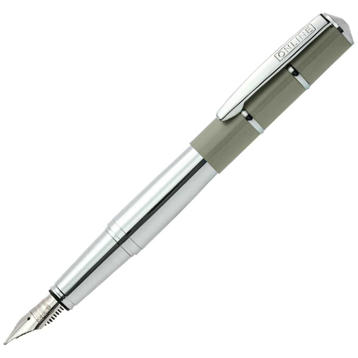 ONLINE Füllhalter Piccolo im Pocket-Format Soft Brown Feder M (mittel)