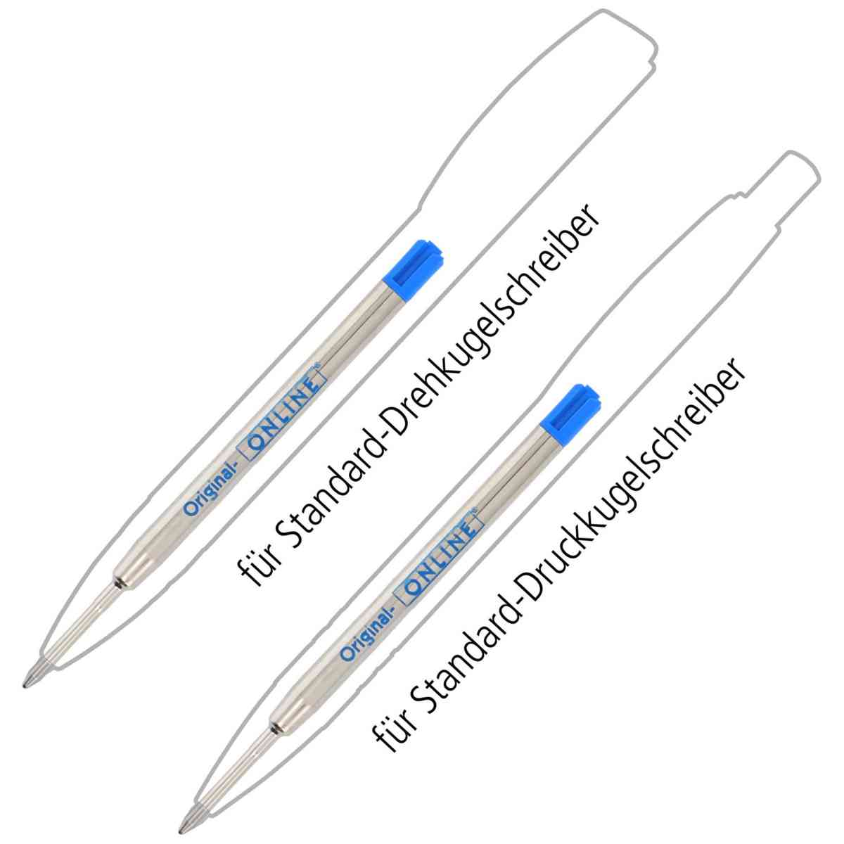 ONLINE Großraummine M blau