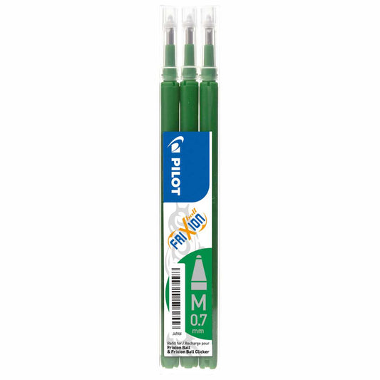 PILOT FriXion Ball Ersatzmine 0,7mm grün 3 Stück