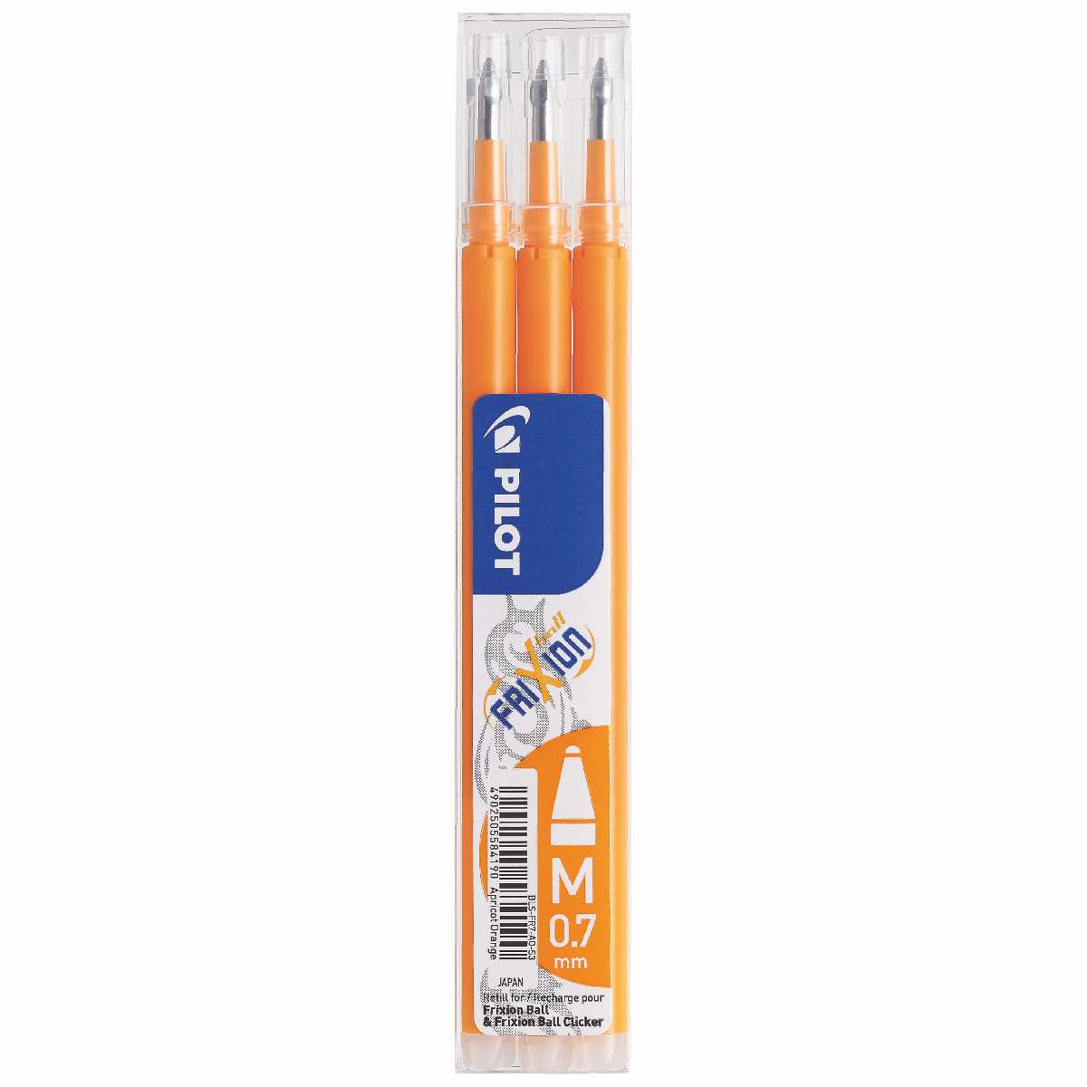 PILOT FriXion Ball Ersatzmine 0,7mm apricot orange 3 Stück
