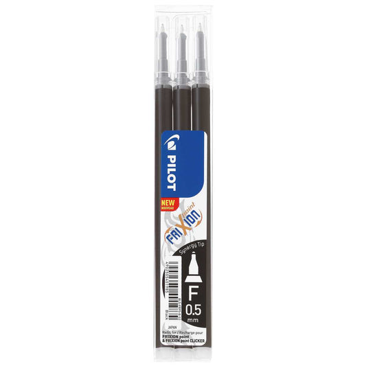 PILOT FriXion Needle Point Ersatzmine 0,5mm schw 3 Stück