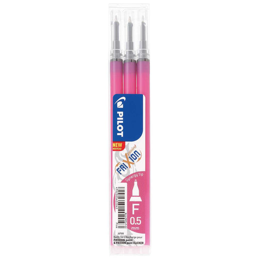 PILOT FriXion Needle Point Ersatzmine 0,5mm pink 3 Stück