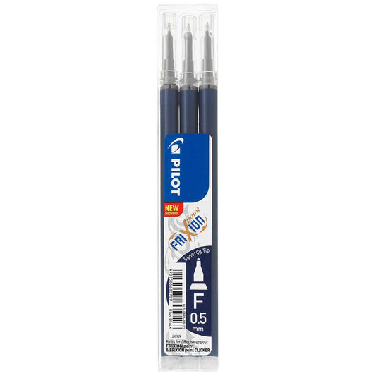 PILOT FriXion Needle Point Ersatzmine 0,5mm blauschw 3 St