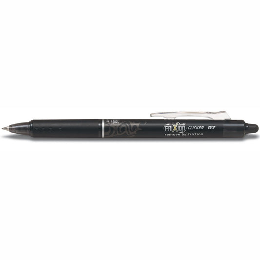 PILOT Tintenroller FriXion Ball Clicker 0,7mm schwarz