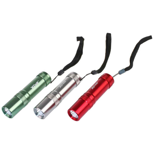 XCell Taschenlampe LED 1 Watt incl. 3xAAA 130 Lumen farbig sortiert 1 Stück